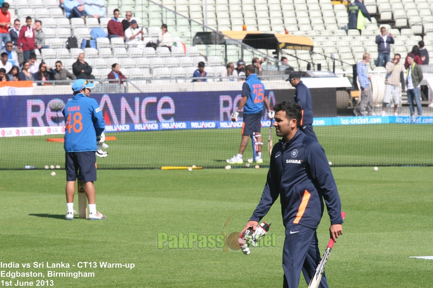 India vs Sri Lanka - CT13 Warm-Up