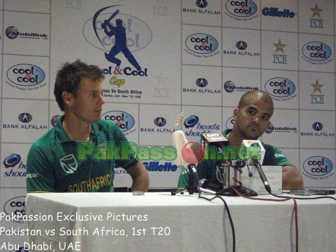 Johan Botha and Jean-Paul Duminy