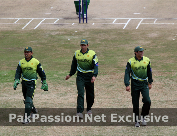 Kamran Akmal, Misbah Ul Haq and Younis Khan