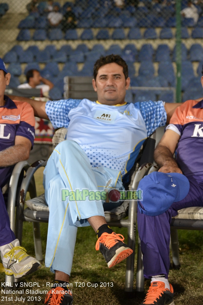 KRL vs SNGPL - Ramadan T20 Cup 2013