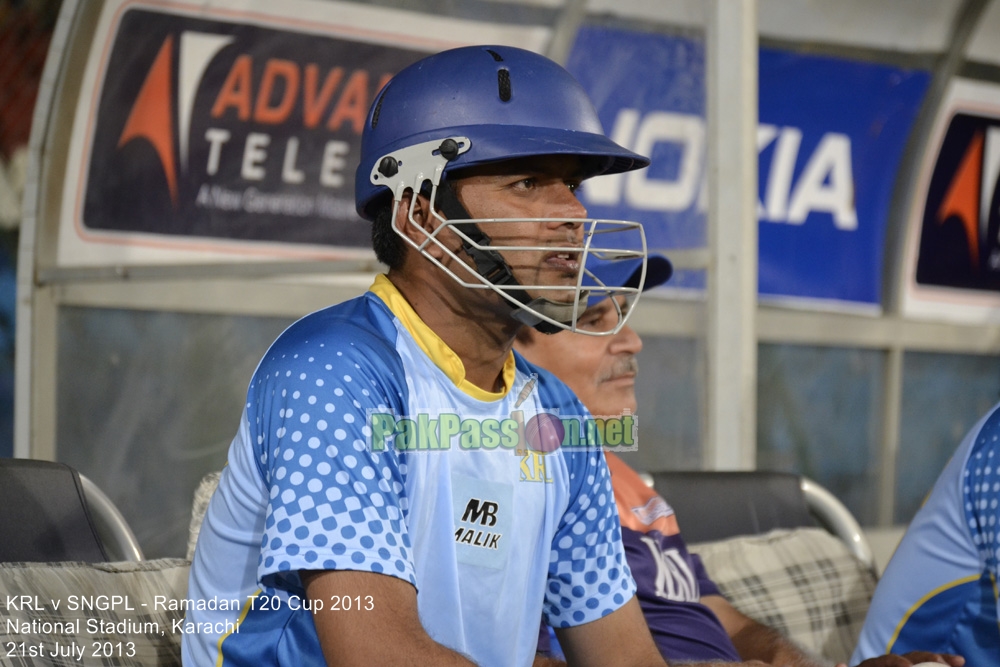 KRL vs SNGPL - Ramadan T20 Cup 2013