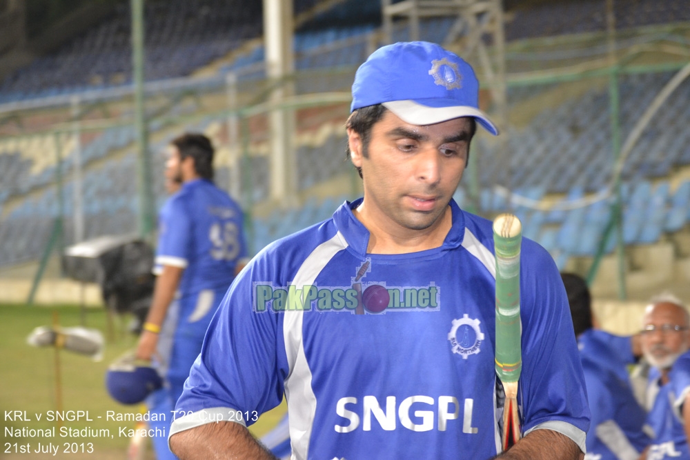 KRL vs SNGPL - Ramadan T20 Cup 2013