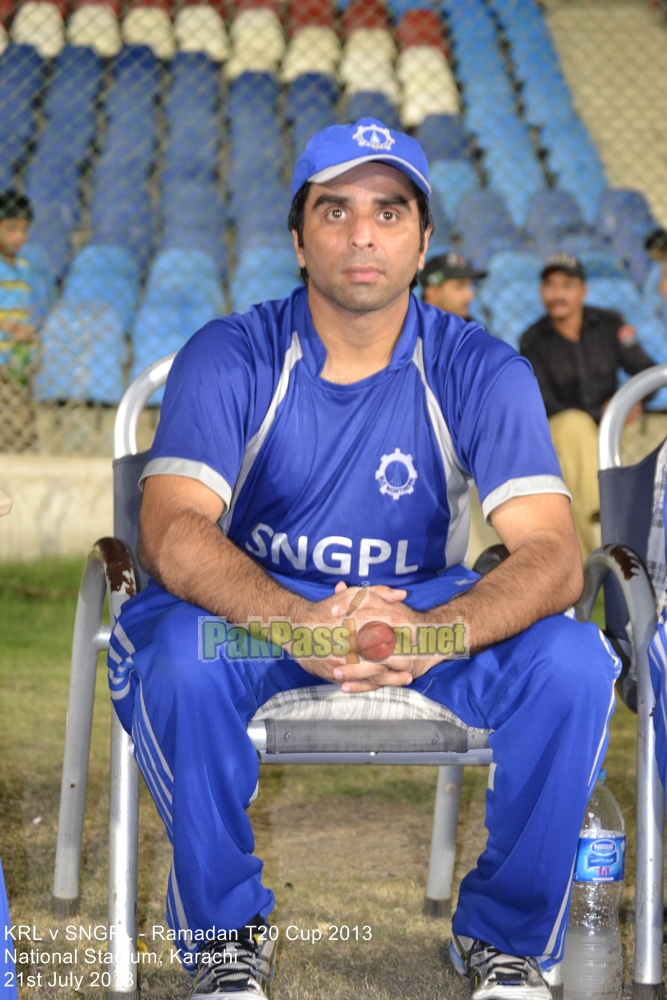 KRL vs SNGPL - Ramadan T20 Cup 2013