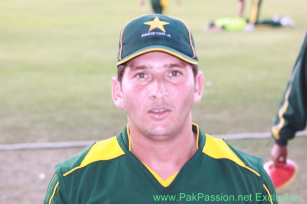 Leg-spinner Yasir Shah