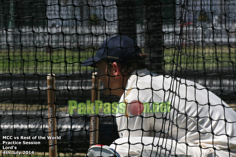 MCC vs Rest of the World - Practice Session