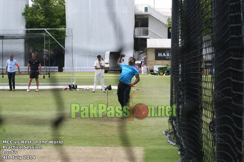 MCC vs Rest of the World - Practice Session