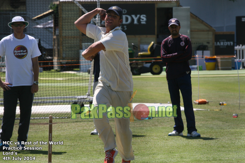 MCC vs Rest of the World - Practice Session