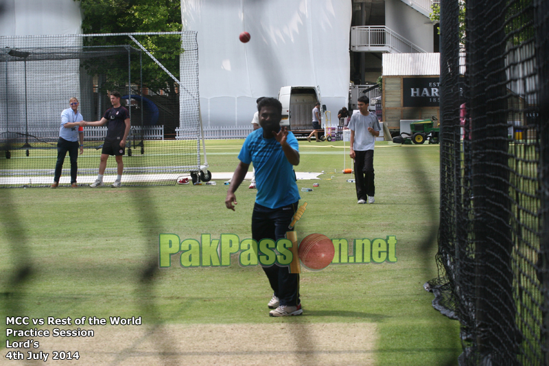 MCC vs Rest of the World - Practice Session