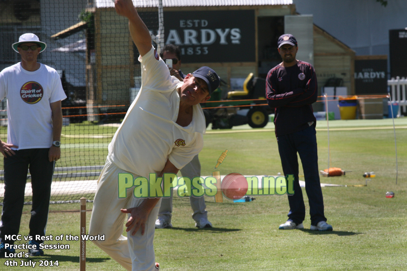 MCC vs Rest of the World - Practice Session