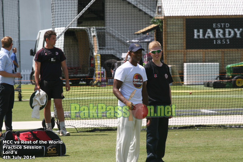 MCC vs Rest of the World - Practice Session