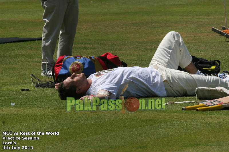 MCC vs Rest of the World - Practice Session