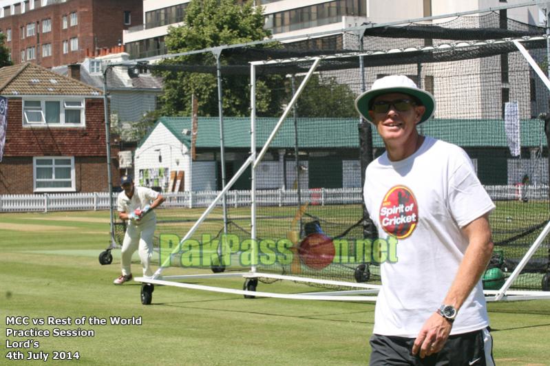 MCC vs Rest of the World - Practice Session