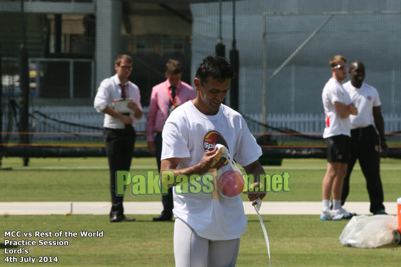 MCC vs Rest of the World - Practice Session