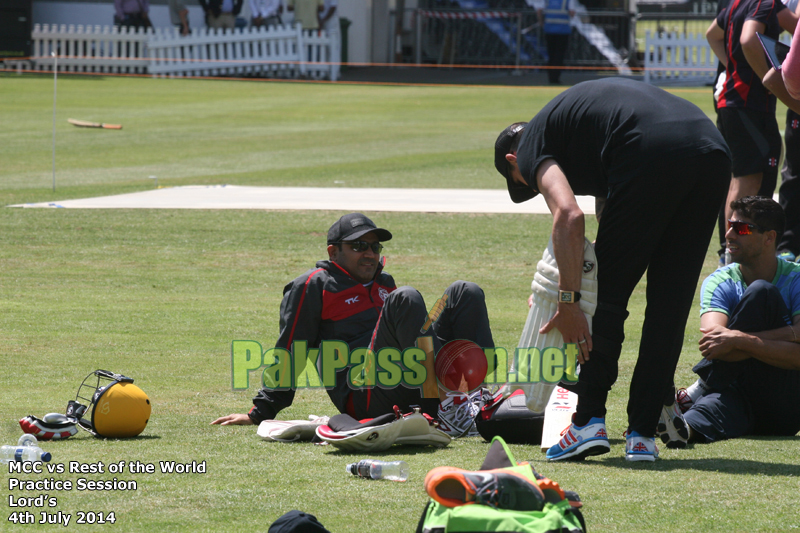 MCC vs Rest of the World - Practice Session