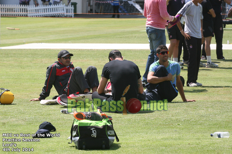 MCC vs Rest of the World - Practice Session