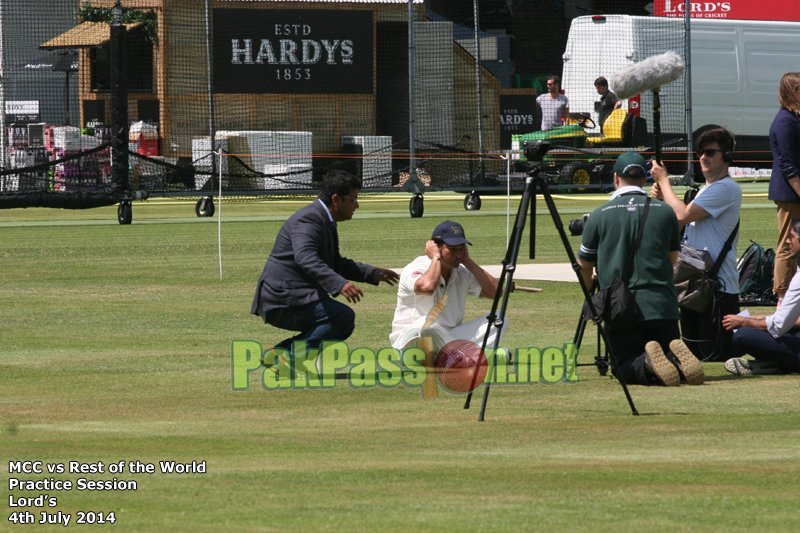 MCC vs Rest of the World - Practice Session