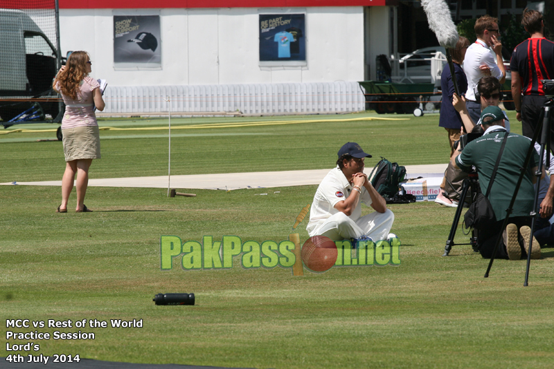 MCC vs Rest of the World - Practice Session