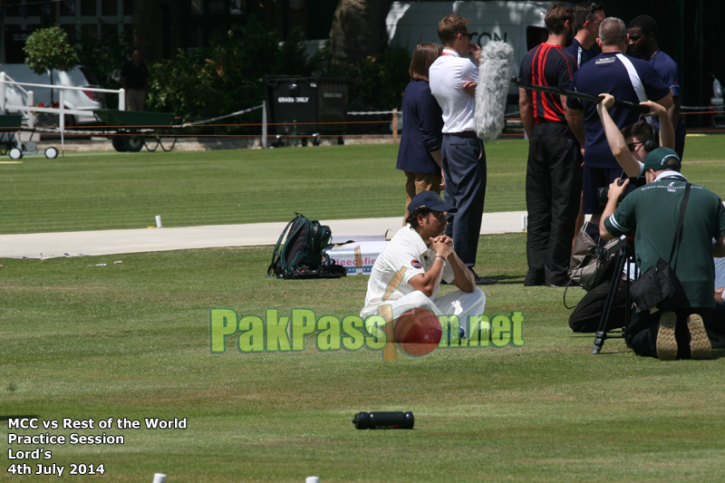 MCC vs Rest of the World - Practice Session