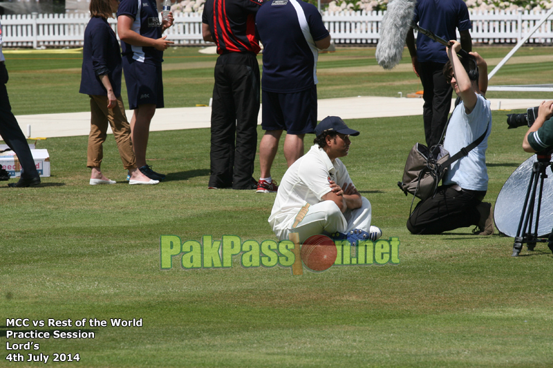 MCC vs Rest of the World - Practice Session