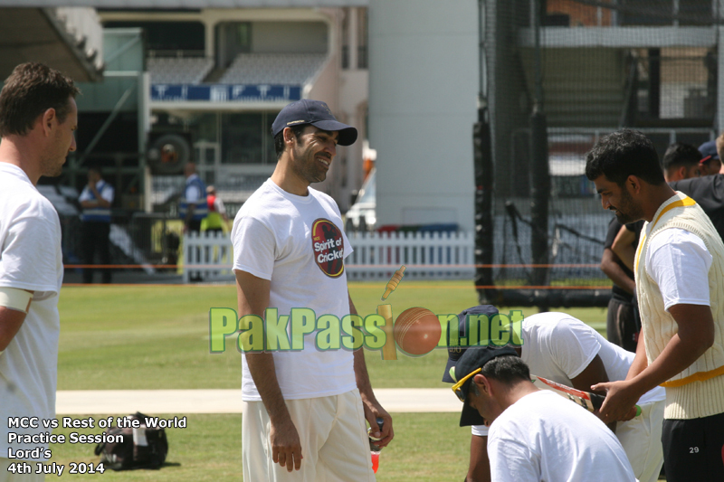 MCC vs Rest of the World - Practice Session