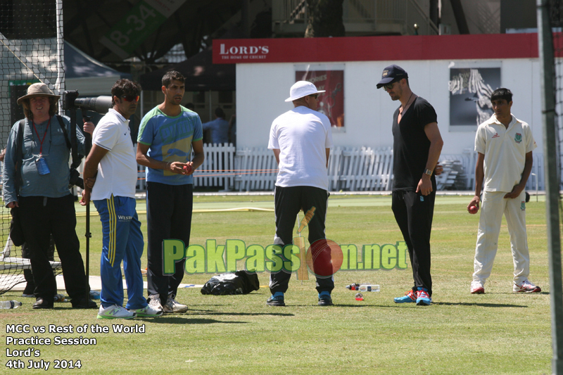 MCC vs Rest of the World - Practice Session