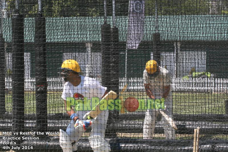 MCC vs Rest of the World - Practice Session