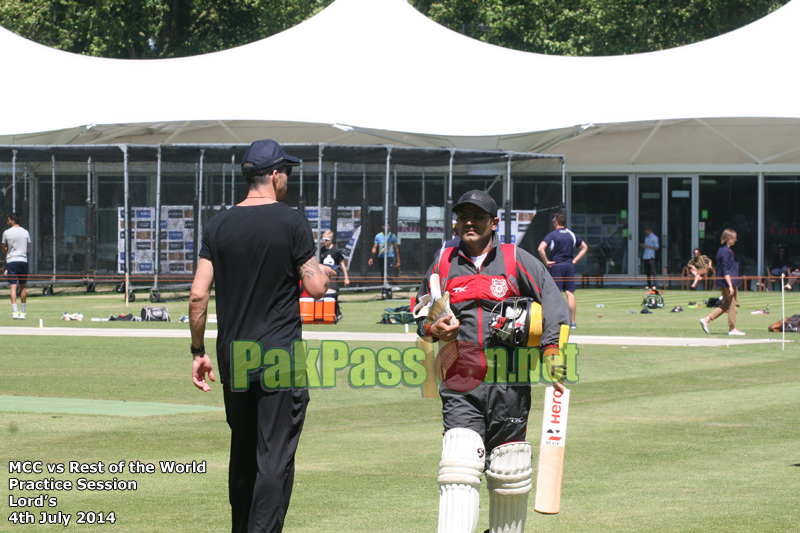 MCC vs Rest of the World - Practice Session