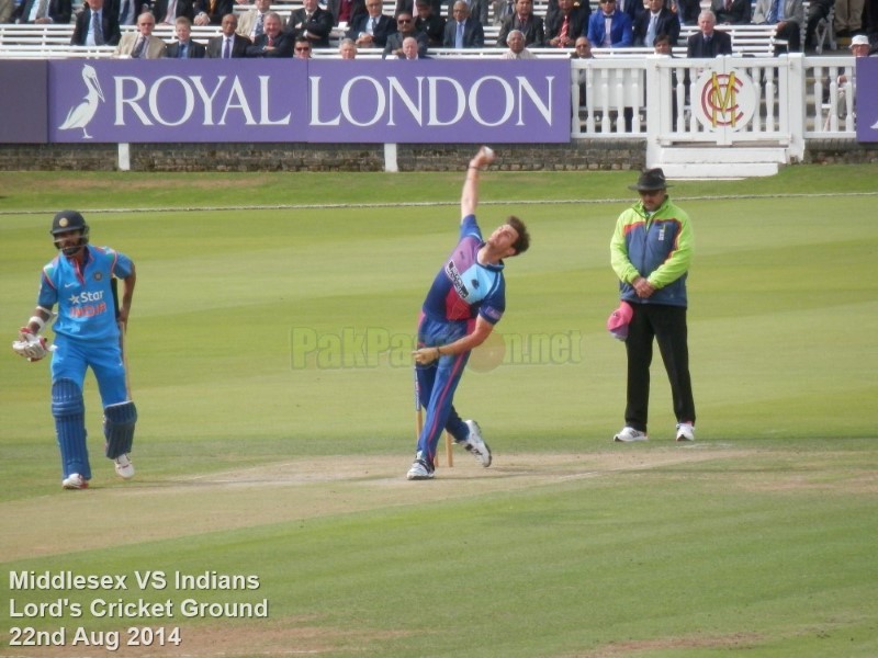 Middlesex vs Indians - Lords 2014