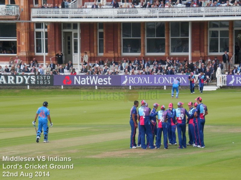 Middlesex vs Indians - Lords 2014