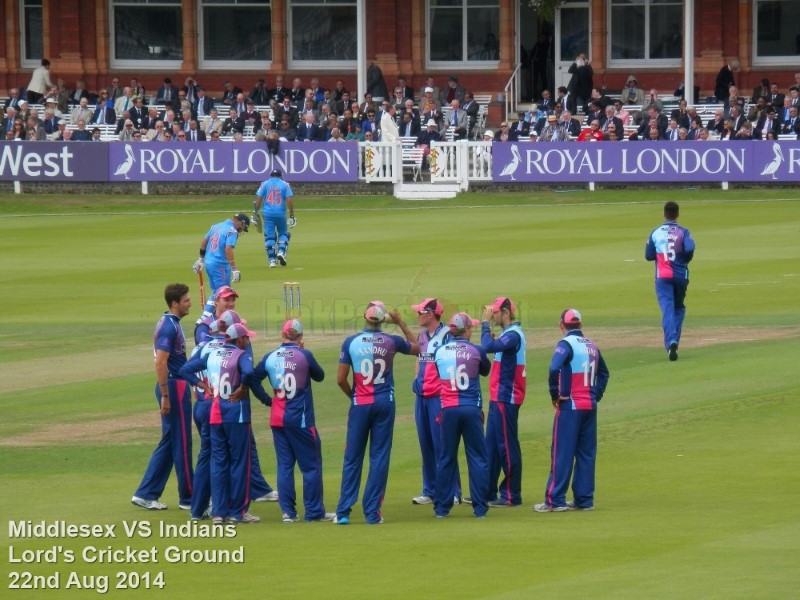 Middlesex vs Indians - Lords 2014