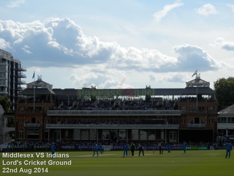 Middlesex vs Indians - Lords 2014