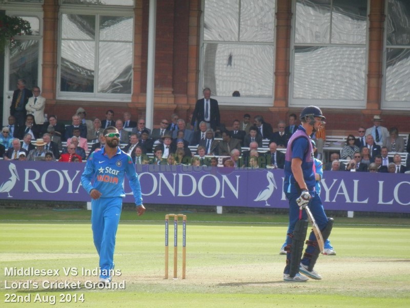 Middlesex vs Indians - Lords 2014