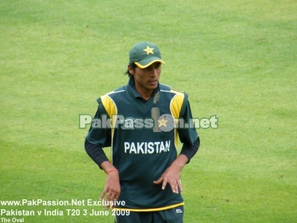 Mohammed Amir in the field