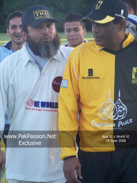 Mushtaq Ahmed and Rashid Latif