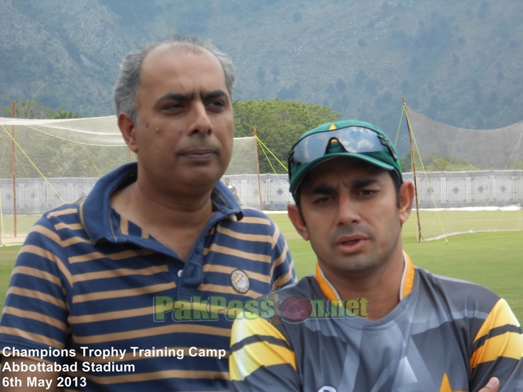 Nadeem Sarwar and Saeed Ajmal