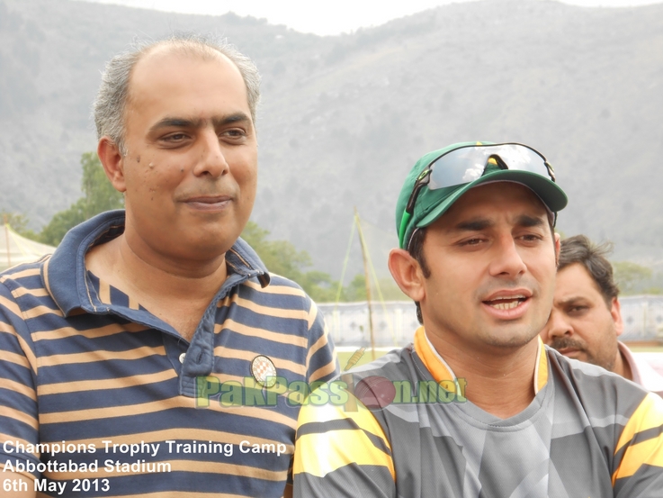 Nadeem Sarwar and Saeed Ajmal