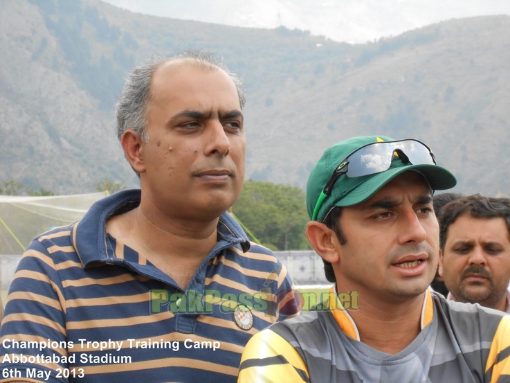 Nadeem Sarwar and Saeed Ajmal