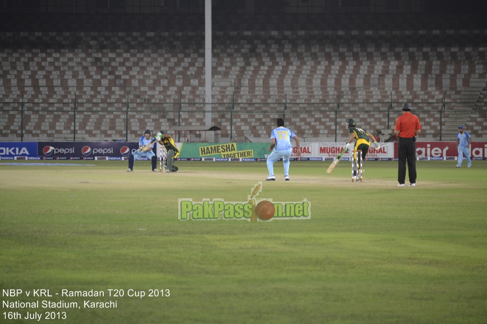 NBP vs KRL - Ramadan T20 Cup 2013