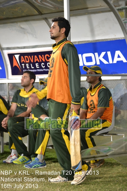 NBP vs KRL - Ramadan T20 Cup 2013