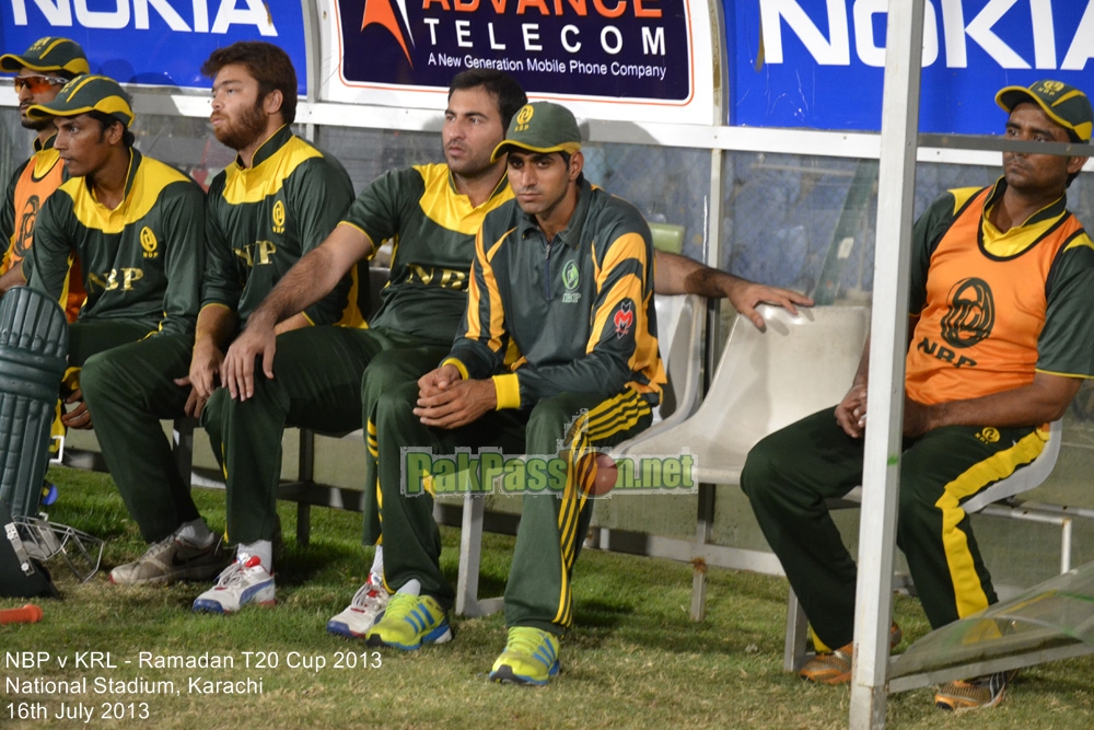 NBP vs KRL - Ramadan T20 Cup 2013