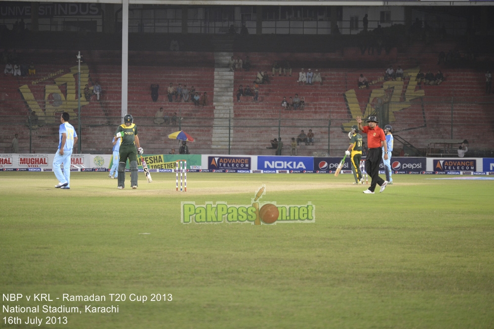 NBP vs KRL - Ramadan T20 Cup 2013