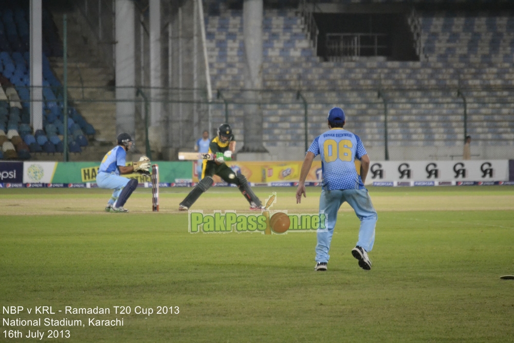 NBP vs KRL - Ramadan T20 Cup 2013