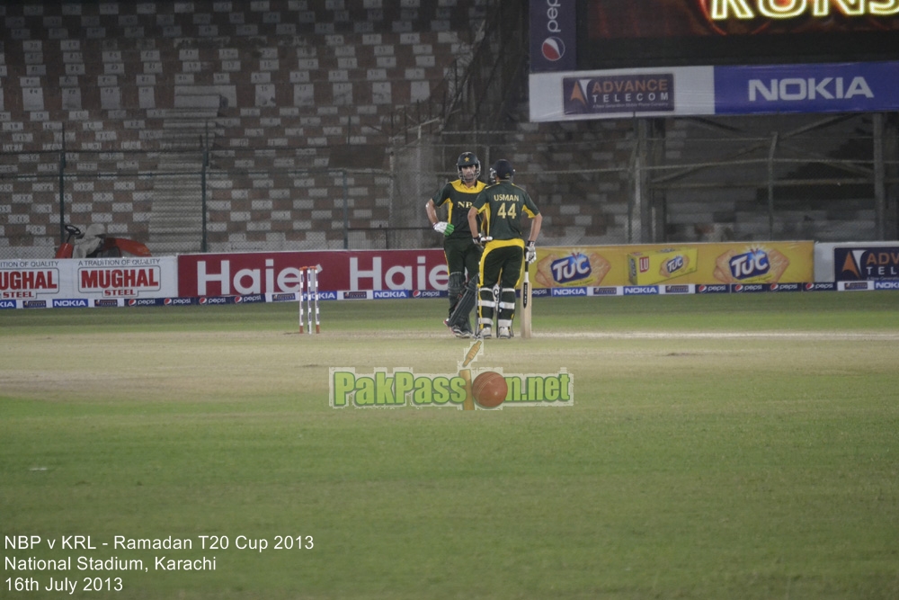 NBP vs KRL - Ramadan T20 Cup 2013