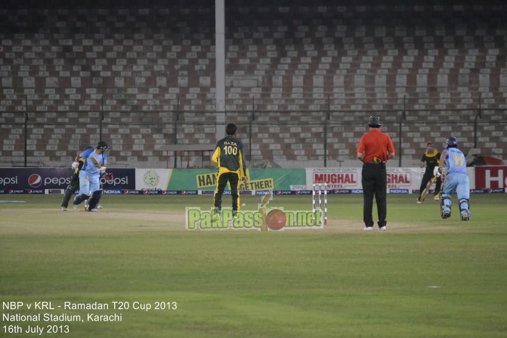 NBP vs KRL - Ramadan T20 Cup 2013