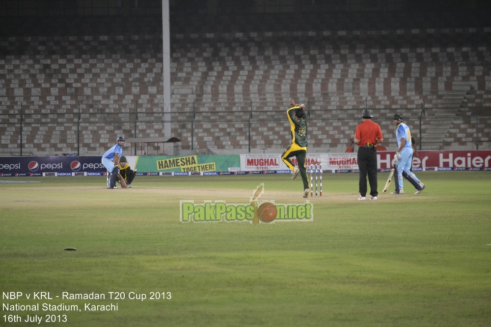 NBP vs KRL - Ramadan T20 Cup 2013