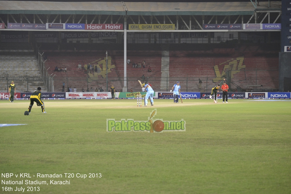 NBP vs KRL - Ramadan T20 Cup 2013