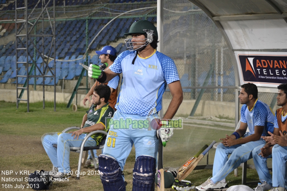 NBP vs KRL - Ramadan T20 Cup 2013