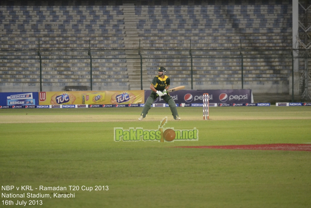 NBP vs KRL - Ramadan T20 Cup 2013