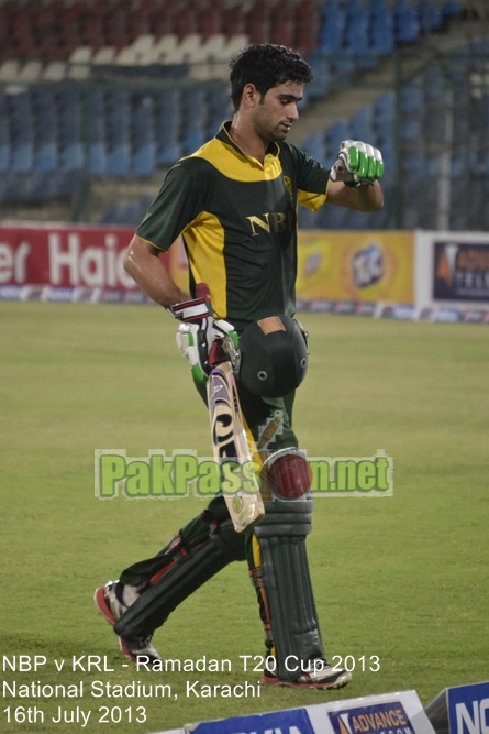 NBP vs KRL - Ramadan T20 Cup 2013