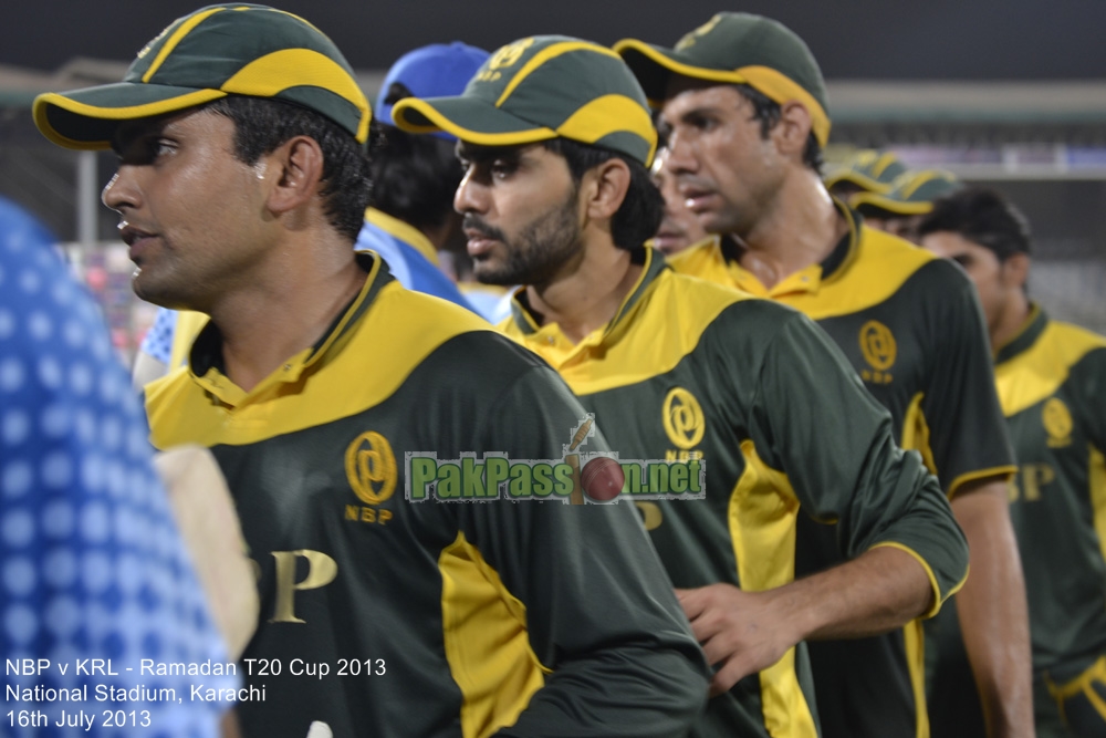 NBP vs KRL - Ramadan T20 Cup 2013